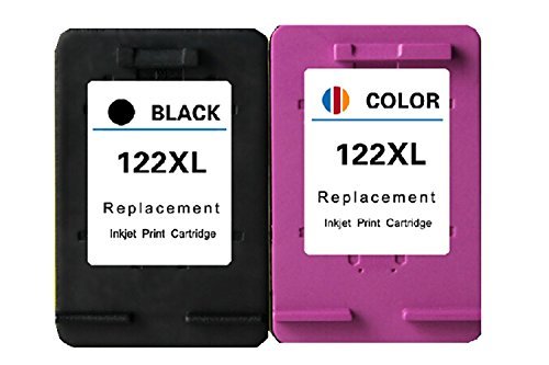 Cartucho de tinta para HP 122 XL 122xl preto e tricolor para HP Deskjet 1000 1050 2000 2050 2050s 3000 3050A 3052A 3054A de alta capacidade +