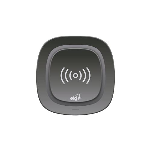 Carregador Wireless De Mesa Para Celular - Tecnologia Qi - Preto - Wq1Bk - Elg, Elg, Wq1Bk, Preto