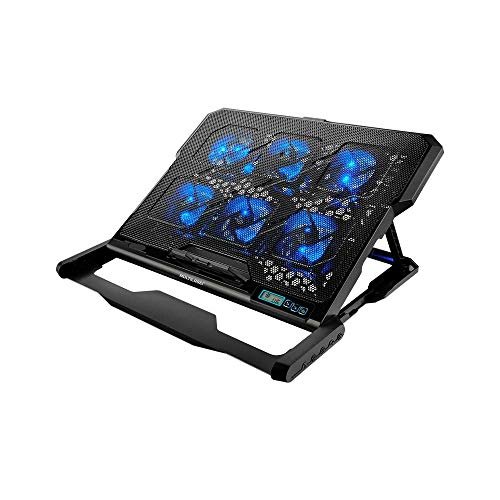 Cooler Para Notebook Com 6 Fans Led Cooler - Ac282