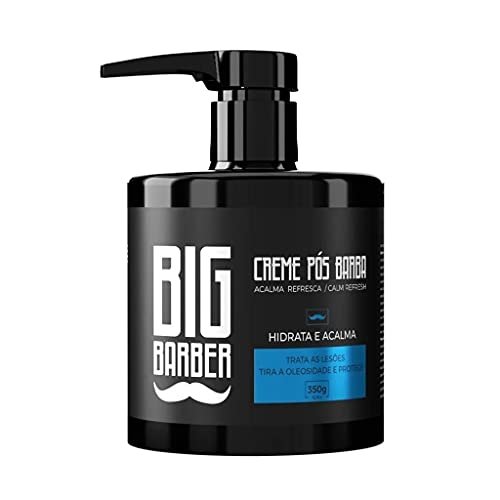 Creme Pós Barba Big Barber 350g Menthol Profissional