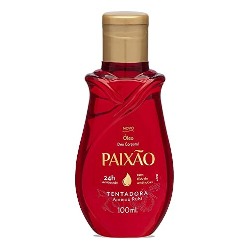 Óleo Corporal Tentadora, Paixão, 100 Ml