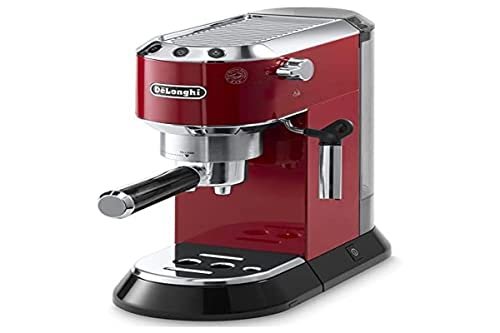 Máquina de Café Expresso De'Longhi - Dedica Deluxe EC680R - Vermelha, 110V