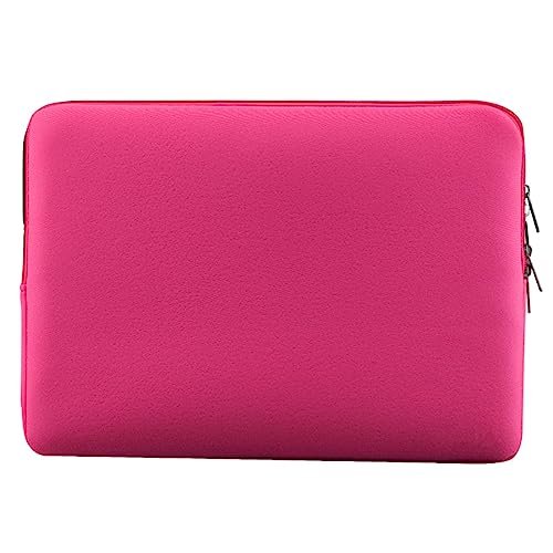 Estojo para laptop com zíper - Capa a para Laptop à Choque, Resistente à Água e Leve | Capa para laptop compatível com A2015, bolsa neoprene com zíper, preta Riastvy