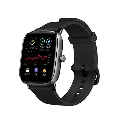 Smartwatch Amazfit GTS 2 Mini, Relógio inteligente Fitness, design fino superleve, autonomia da bateria de 14 dias, mais de 70 modalidades esportivas