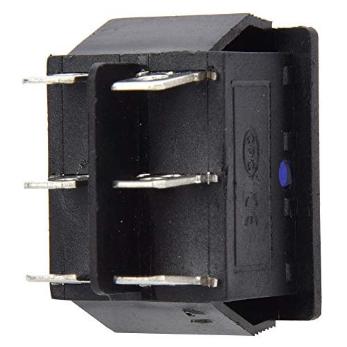 Compra Maluca Interruptor, 6 pinos de alta qualidade Resistência a alta temperatura KCD4 Interruptor oscilante, azul para eletrodomésticos Dispensadores de água Geladeiras Chaleiras elétricas
