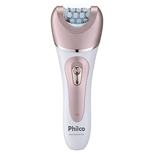 Depilador, Aqua Deluxe Plus Pdp02r, 4w, Rose, Bivolt, Philco