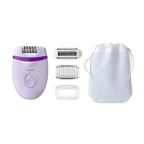 Depilador Elétrico Philips Satinelle Essential BRE275/00, 2 velocidades com 4 acessórios, Bivolt