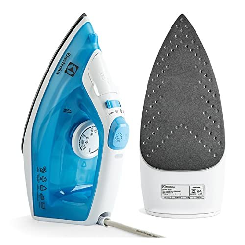 Electrolux SIE60 - Ferro de Passar Seco e Vapor, Base Antiaderente, Vapor Vertical, Extra Anti Gotejamento, 1200W, Cabo 1,65m, 127V, Azul