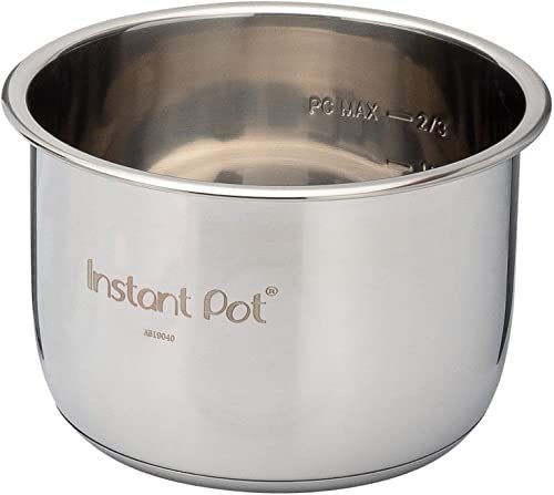 Instant Pot Panela interna de aço inoxidável mini 3 litros