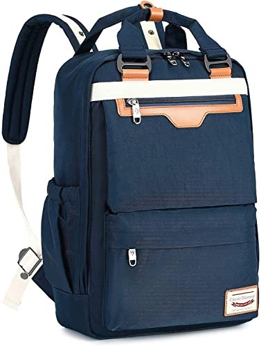 Mochila para laptop Mochila feminina Mochila para homem, resistente à água 15.6 Mochila para computador Mochila escolar para o trabalho de viagem Faculdade (azul)