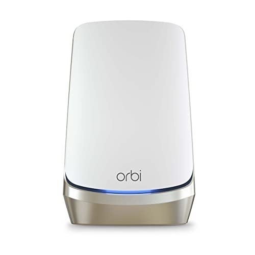 NETGEAR Roteador Orbi Quad-Band WiFi 6E Mesh (RBRE960), cobertura de até 3.000 m², 200 dispositivos, sistema de malha expansível, machado AXE11000 802.11 (até 10,8 Gbps)