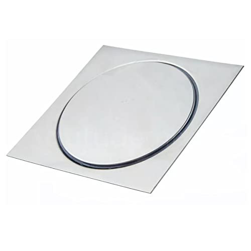 Ralo Inteligente Click 15x15 cm Inox Banheiro Veda Cheiro