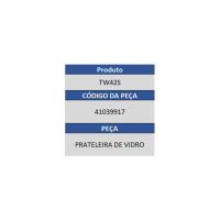 Prateleira de Vidro