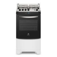 Fogão 4 Bocas Electrolux Branco Automático com Timer Digital e Forno de 70L (52LBR) – Bivolt