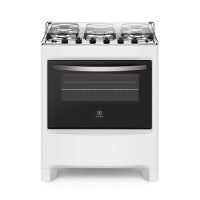 Fogão 5 Bocas Electrolux Branco Automático com Ultra Chama e Painel Completo (76LBU) – Bivolt