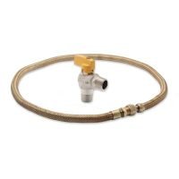 Kit Instalação Gás Encanado com Registro para Forno de Embutir OE8GH/OE8GF 1,2m – Electrolux