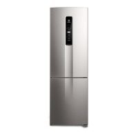 Geladeira Electrolux Frost Free 400L Inverse Inverter com AutoSense cor Inox Look (IB45S)