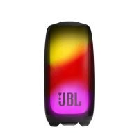Caixa De Som Jbl Pulse 5 Com Bluetooth, à Prova De Respingo E Com Luzes Integradas 30wrms Preto