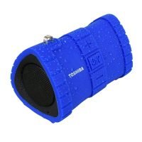 Caixa De Som Portatil Toshiba Ty-wsp100l Com Bluetooth E Resistência à Prova De Choque Azul