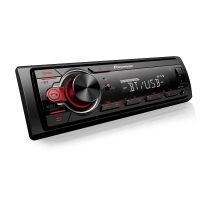 Media Receiver Pioneer Mvh-s218bt Bluetooth Usb Entrada Auxiliar E Streaming De áudio Preto