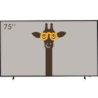 Smart Tv Samsung 75″ Qled 4k The Frame única Conexão Molduras Customizáveis Modo Arte Qn75ls03aagxzd