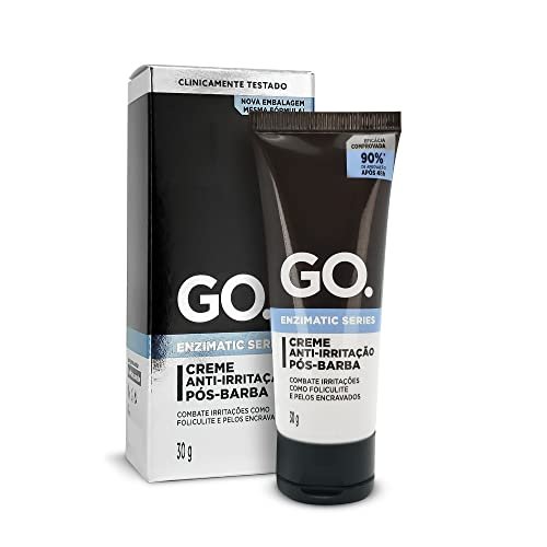 Creme Anti-Irritação Pós-Barba, Go Man, 30 g