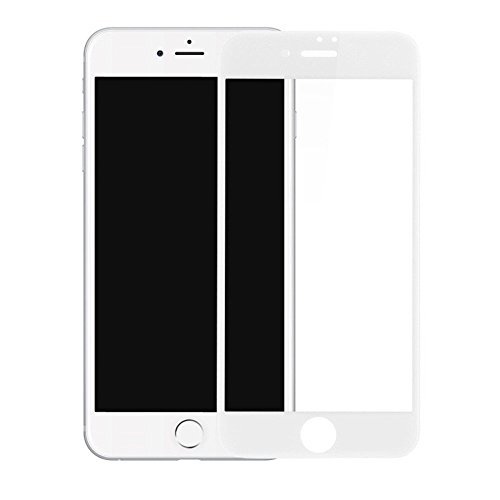 Película de Vidro 3D, Cell Case, Smartphone Apple iPhone 7 4.7', Película Protetora de Tela para Celular, Branco
