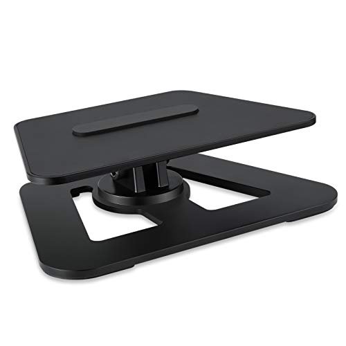 Suporte de alto-falante compatível com Echo Show 8 Suporte de suporte de liga de alumínio para alto-falante inteligente para Amazon Echo Show 8 Rotação horizontal de 360 graus e inclinação de 24 graus