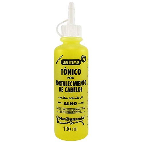 Tônico Capilar Tratamento 100 ml Fortalecimento Unit, Gota Dourada