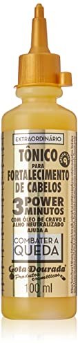 Tonico 100 Ml Extraordinário Combate a Queda Linha Fortalecimento 100 Ml, GOTA DOURADA