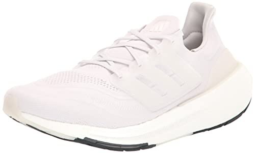adidas Tênis de corrida masculino Ultraboost leve (Ultraboost 23), Branco/branco cristal., 18