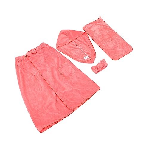 Alipis 1 Conjunto De Toalha De Banho De Algodão Roupão De Banho Feminino Conjuntos Confortáveis ​​Para Mulheres Toalha De Corpo Toalha Absorvente Toalha De Banho De Algodão Orgânico