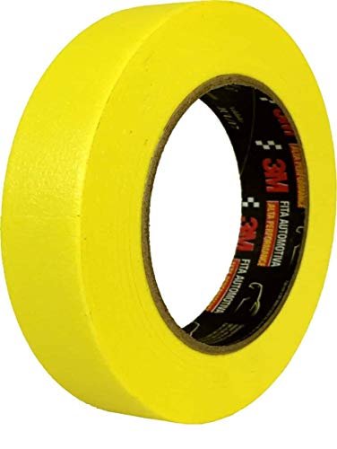 Fita Crepe Automotiva de Alta Performance 18mmX40m 3M