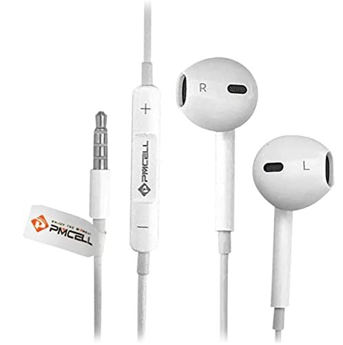 Fone De Ouvido com fio e para Celular com Controlador De Volume Original, Auricula