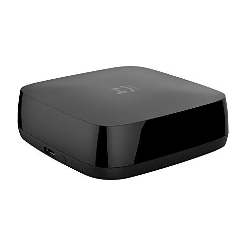 Hi by Geonav Central de Controle Inteligente, Wi-Fi, Aplicativo, Infravermelho - controle vários equipamentos através do smartphone, HIRCIR, compatível com Alexa e Google Assistente, Preto