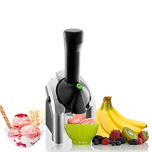 Breadom Máquina de Sorvete,Máquina de Sorvete Expresso,Máquina de Sorvete de Frutas,Máquina de Sorvete Expresso,Máquina de Sorvete de Frutas Silver