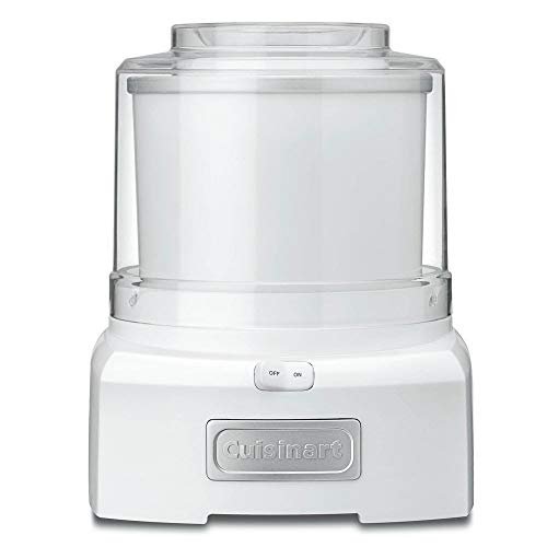 Máquina para Sorvete, Gelato, Sorbet e Frozen Yogurt 1,5 L Branca