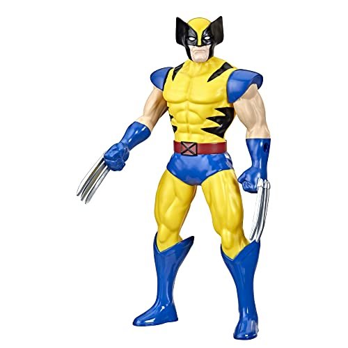 Marvel, Boneco Wolverine, Amarelo, Azul e Preto
