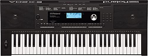 Roland E-X20a Teclado Arranjador. Se você quer ser músico, tocar teclado é o jeito mais amplo de aprender tudo sobre música