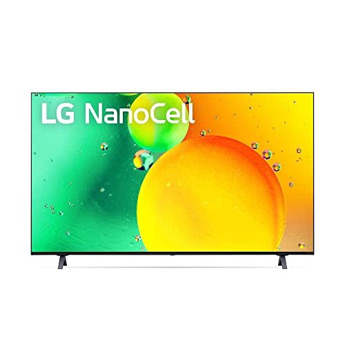 2022 Smart TV LG 55" 4K NanoCell 55NANO75 3x HDMI 2.0 Nvidia GEFORCE NOW ThinQAI Smart Magic Google Alexa