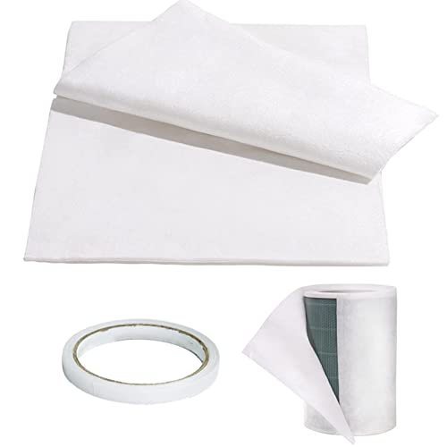 4 algodão com filtro primário | Filtro algodão branco para impepoeira | Filtro algodão com filtro ar resistente a álcalis para casa e instalações hospitalares genéricos