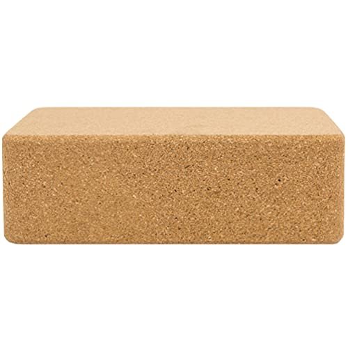 BESPORTBLE Pilates Suporte Antiderrapante de Bloco de Yoga de Tijolo de Yoga de Cortiça para Suporte E Acessório de Yoga de Equilíbrio Mais Seguro Bloquear