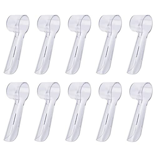 Capa de escova de dentes para escova de dentes elétrica Oral-b, tampa de substituição de escova de dentes elétrica para escovas de dentes de viagem, capa de proteção de escova para casa (10 peças)