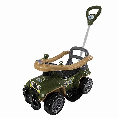Carrinho com Chassis Jip Jip Militar, Maral, Multicor