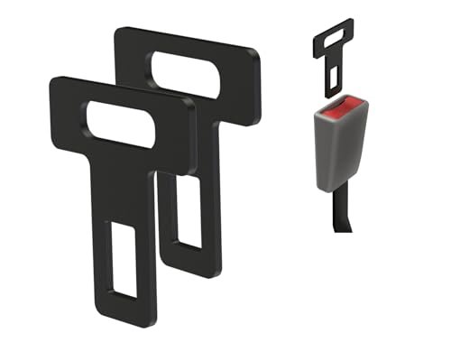 Clip Cinto de Segurança Carro Anti Som Anula Alarme 2 Unid.