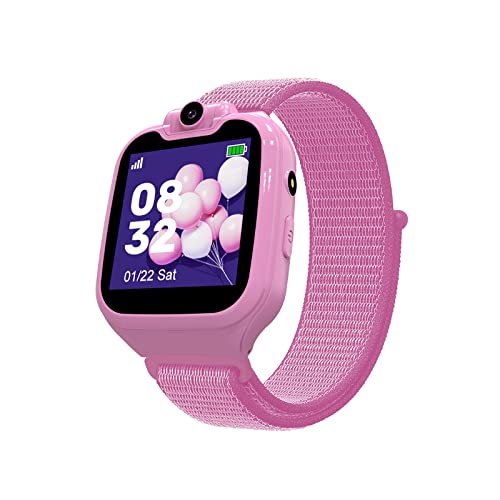 mewmewcat G9 2G Crianças Relógio Smartwatch Crianças Relógio Despertador 16 Jogos de Puzzle Câmera Music Video Player Torch Calculator com Nylon Strap Meninas Meninos Brinquedos Presentes