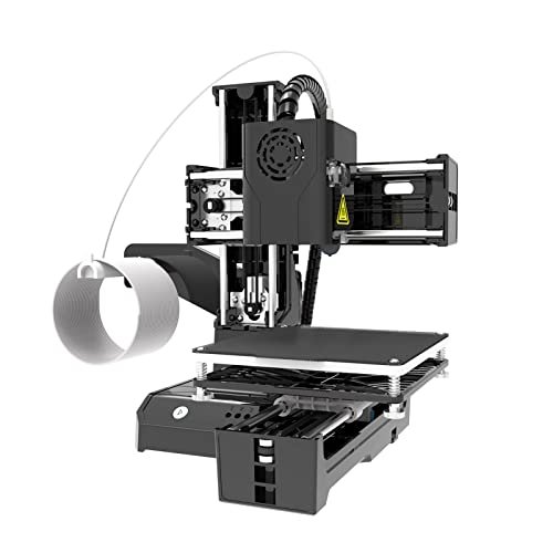 Mini Impressora 3D, 100-240V FDM Mini Impressora 3D Melhora a Imaginação Espacial Aquecimento Uniforme para Uso Doméstico (plugue americano)