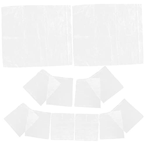 ORFOFE 12 Unidades Anti Filtro Em Ac Filtro De Ar Para Casa Almofadas De Filtro Ac Para Animais De Estimação Substituição Do Filtro Ac Anti-rede Branco Purificador De Ar Protetor Bucal