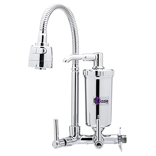 Torneira Com Filtro Cozinha Parede Flexível Gourmet Abs