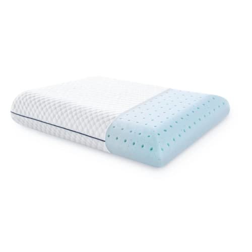 Weekender Almofada de espuma viscoelástica de gel – Ventilada – Capa lavável – Tamanho padrão